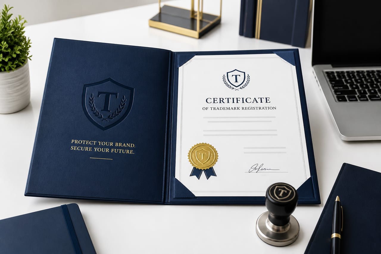 Trademark filing and brand protection documents